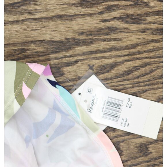 Raisins Womens Trendy Plus Size Aries Tankini Swim Top P840640 Pink Multi 16W - Picture 3 of 6